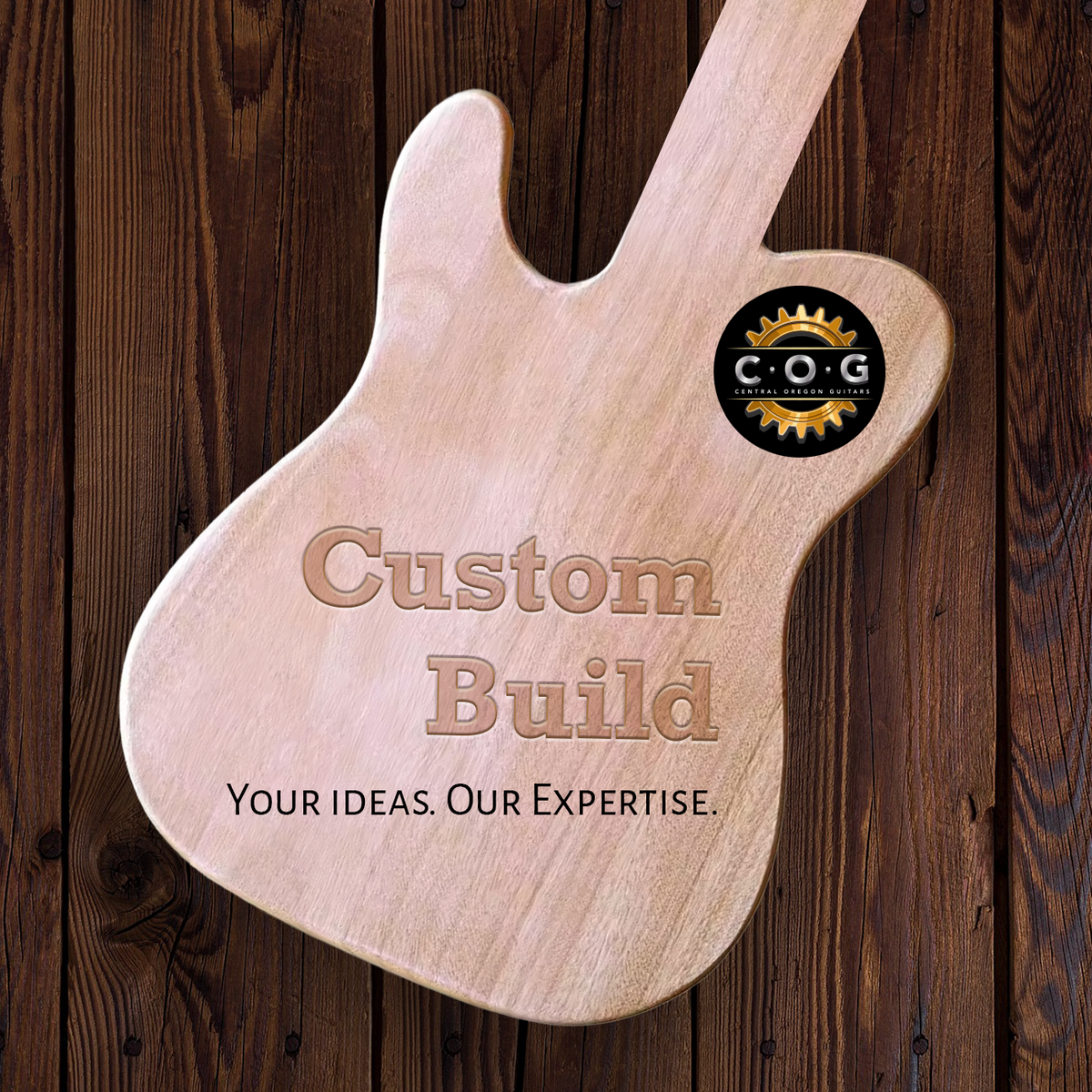 Custom Guitar Build | Central Oregon Guitars